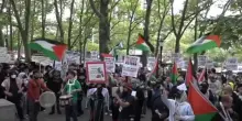 A New York manifestazione pro-Palestina per anniversario Nakba