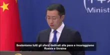 Cina spera in pace giusta ed esorta Russia-Ucraina a dialogo diretto