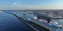 Tour Vespucci, la nave fa tappa a Civitavecchia dopo 3 anni