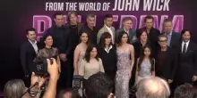 Keanu Reeves e Ana de Armas alla premiere di “Ballerina” a Hollywood