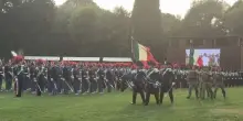 Lo spettacolare carosello dei Carabinieri a piazza di Siena