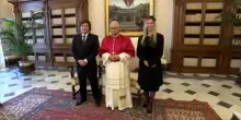 Il presidente argentino Milei ricevuto da Papa Leone XIV