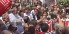 Al via a Roma il corteo Pd-M5s-Avs per Gaza