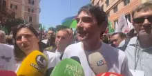 Corteo per Gaza, Fratoianni: diciamo al governo stop complicità
