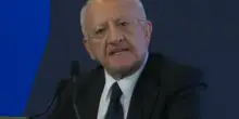 Sanità, De Luca: "Campania derubata di 3 mld in 10 anni, ora stesse risorse per tutte le regioni"