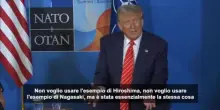Trump paragona l’attacco all’Iran a Hiroshima e Nagasaki