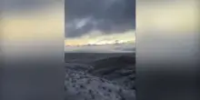Spettacolo bianco in Cile, la nevicata sul deserto di Atacama
