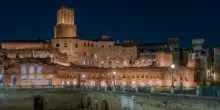 Roma, presentata nuova illuminazione artistica dei Mercati Traiano curata da Areti