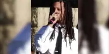 La voce di Ghali  alla manifestazione a Roma “Non in mio nome”