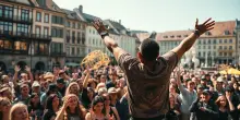 Tedua lancia un potente messaggio di accettazione del corpo durante il tour europeo
