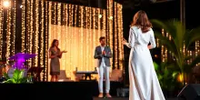 Veronica Gentili incanta all’Isola dei Famosi con un look total white audace