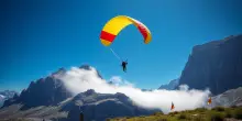 Base jumper australiano muore durante un lancio in Val di Fassa