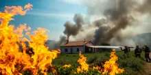 Carbonia: incendi devastanti, ecco cosa è successo