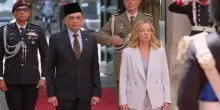 Giorgia Meloni incontra il primo ministro Malese Anwar bin Ibrahim