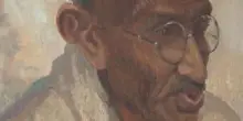 Raro ritratto di Gandhi venduto all’asta a Londra per 176.000 euro