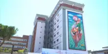 Bari, inaugurato il murale Core a Core al Santa Maria Hospital