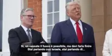 Trump dalla Scozia: il cessate il fuoco a Gaza è “possibile”, ma…