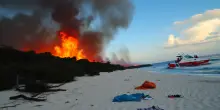 Fiamme a Villasimius: l’emergenza incendi in Sardegna