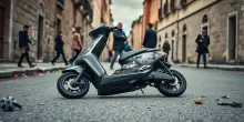 Rieti: furto e distruzione dello scooter di Eros, un atto che fa riflettere