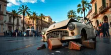 Tragedia a Sciacca: un veicolo d’epoca travolge una famiglia di turisti