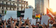 Cittadini di cinque nazioni chiedono la sospensione delle vendite di armi a Israele