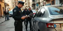 Controlli rigorosi sulle auto con targa straniera a Napoli