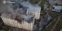 Ucraina, attacco con drone russo a Kharkiv: 5 morti e numerosi feriti