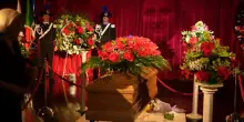 Addio a Pippo Baudo, la Camera ardente al Teatro delle Vittorie