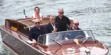 George Clooney arriva alla Mostra del Cinema di Venezia