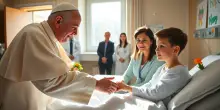 Il gesto di Papa Leone XIV per i giovani malati in ospedale