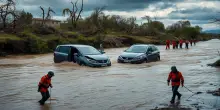 Maltempo in Sicilia: ricerca di un disperso nel torrente Crisa