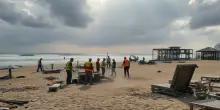 Tromba d’aria in Versilia: la lotta dei balneari per la ripresa