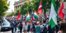 Corteo della Global Sumud Flotilla: Manifestazione contro la Farnesina