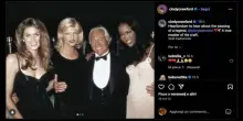Negli Usa l’omaggio al “maestro” Armani: il ricordo di media e star