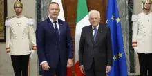 Mattarella riceve il presidente della Polonia Karol Nawrocki