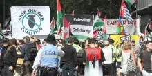 A Londra migliaia in piazza per Gaza e i palestinesi