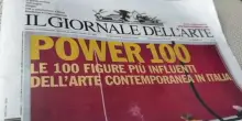 Power 100 del Giornale dell’arte in Italia: volti del contemporaneo