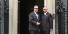 Il presidente israeliano Herzog incontra il premier GB Starmer