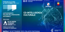 Al via il Forum Cultura&Sostenibilità per una co-intelligenza culturale