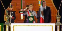 La presidente Messicana Claudia Sheinbaum al grido d’indipendenza
