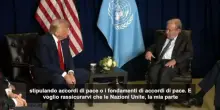 Trump a Guterres: “Usa sostengono al 100% Onu, potenziale incredibile”