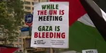 Gaza, proteste a New York davanti all’Onu