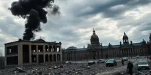 Kiev sotto attacco: la Russia lancia droni e missili