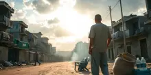 Resistenza palestinese: un uomo rifiuta l’espulsione da Gaza