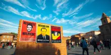 Tajani nel mirino: il significato dietro i manifesti di Viterbo