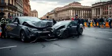 Tragico incidente stradale nel cuore della città