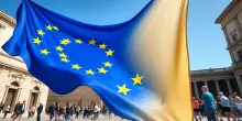 Viterbo Accoglie la Bandiera Europea più Grande in Occasione dell’Half Marathon