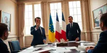 Zelensky e Macron discutono di pace e incontri con Mosca