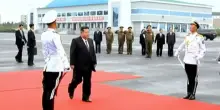Nordcorea, Kim visita cacciatorpediniere sviluppato con aiuto russo