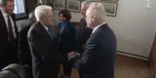 Mattarella a Palazzo Ducale per 35esimo Commissione di Venezia